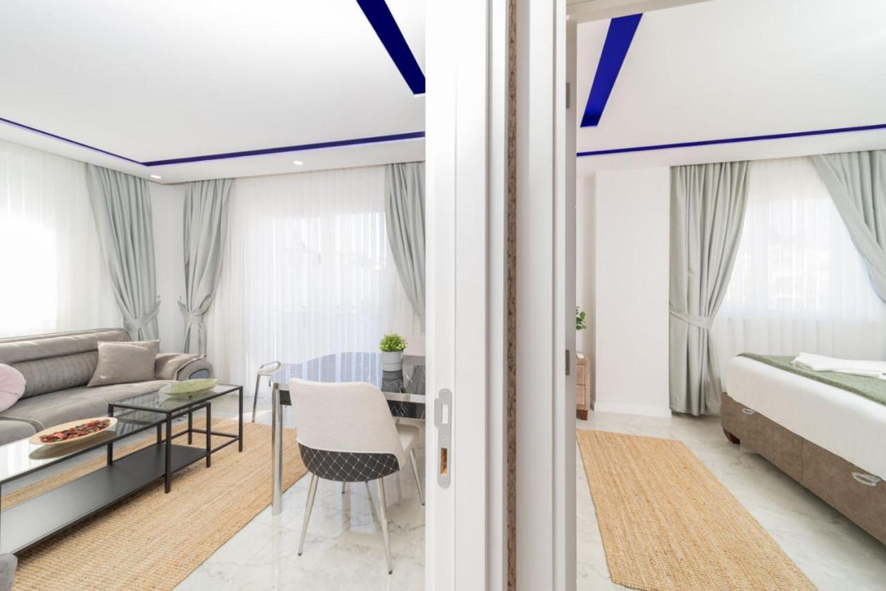 Modern Flat Near Beach In Antalya Lägenhet Exteriör bild